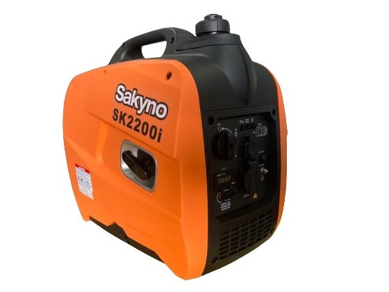 Інверторний бензиновий електрогенератор Sakyno SK2200i, 1 фаза (230В) 1,9 кВт